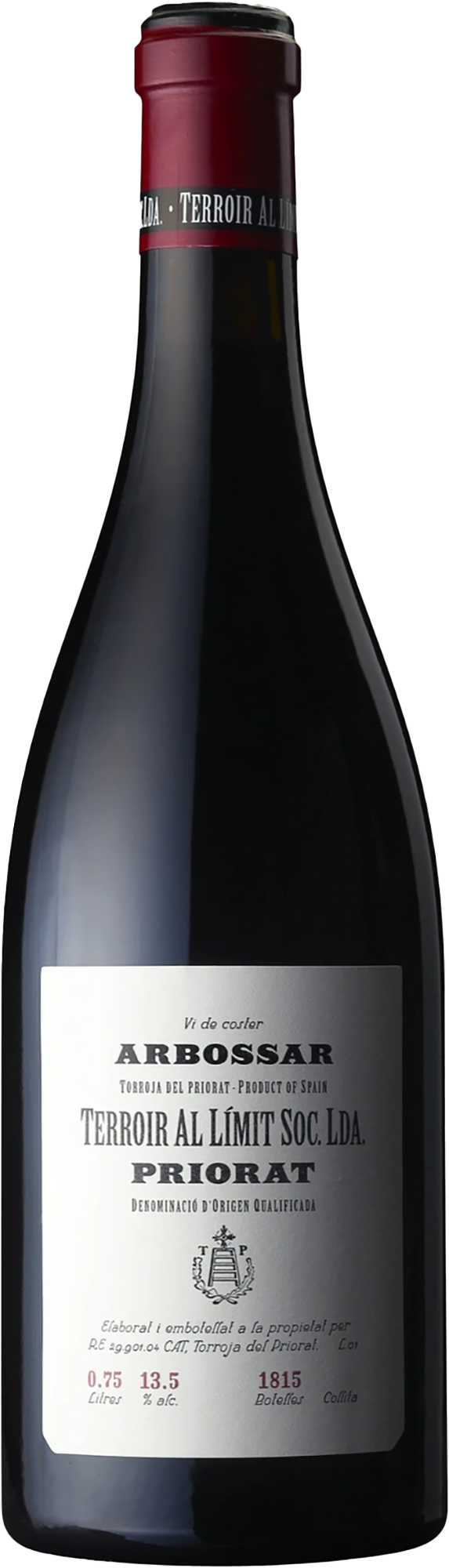 Terroir al Límit Priorat Arbossar 2020 – Bibendum Wine Co | Rotweine