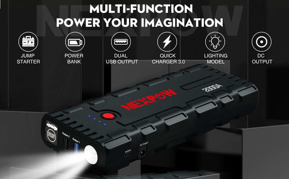 This NEXPOW car jump starter just dropped to its lowest price in over a  year - Autoblog