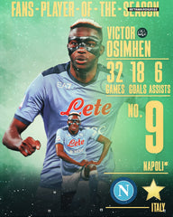 Victor Osimhen - EaglesTracker Fans' Player of the Season 2021/2022