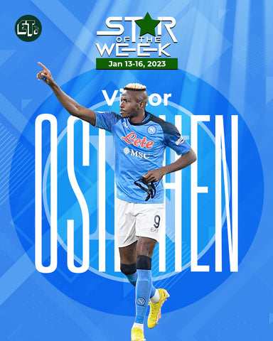 Victor Osimhen: Nigerian star of the Week