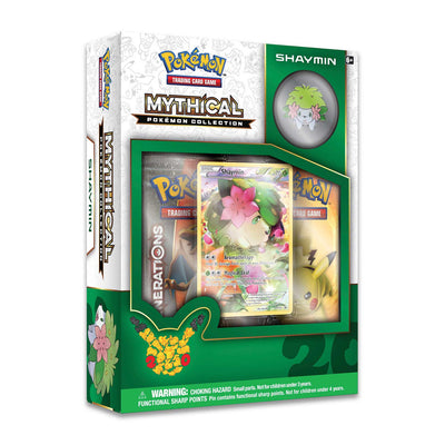 Pokemon Mythical Meloetta Box with 6 Figures and Deck Box