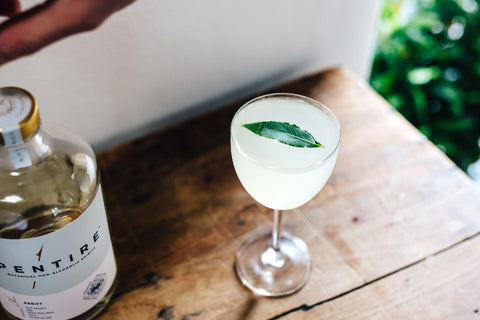 Non-Alcoholic Pentire Adrift and Gimlet I VE Refinery Alcohol-Free