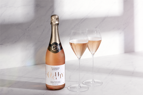 Alcohol-Free Sparkling Rose Wine Low Calorie Switzerland