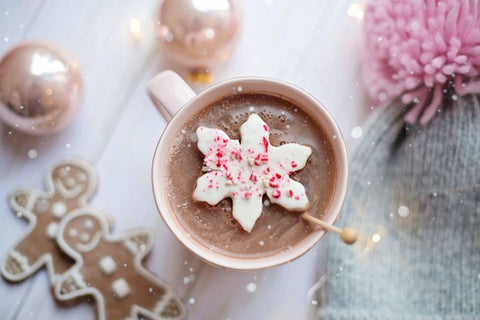 the perfect non-alcoholic drink for winter, hot chocolate