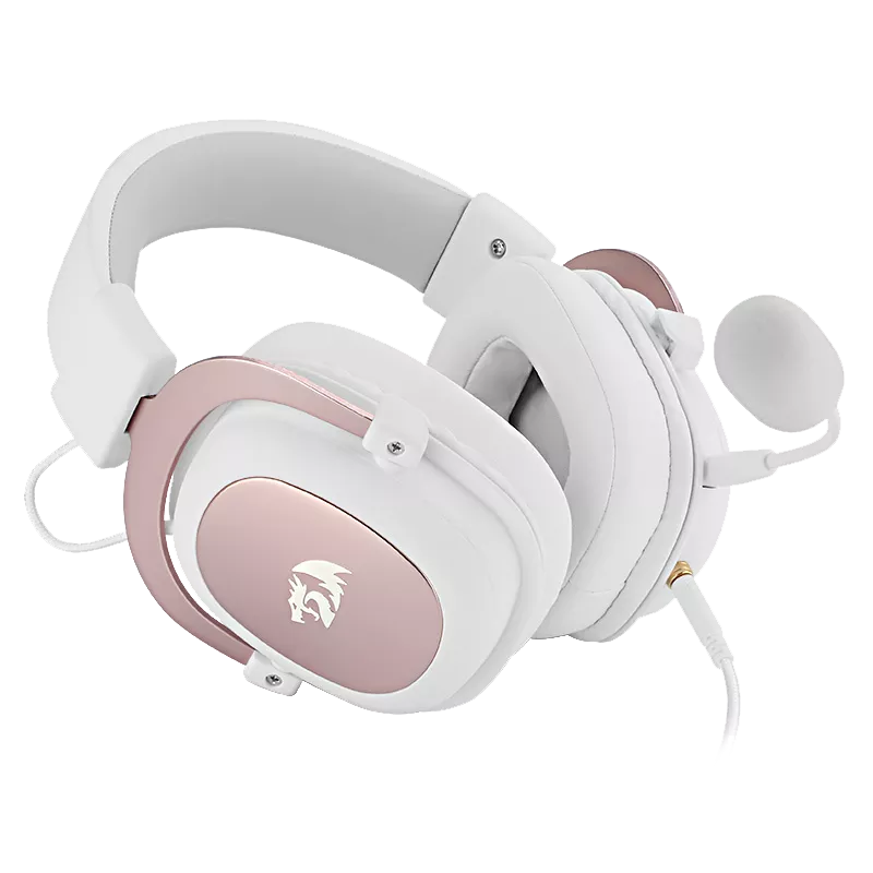 Redragon H510 Zeus 2 Wired Gaming Headset 7.1 Surround Sound Cushion Detachable Mic Immersive Headphone For PC/PS4//NS Phone
