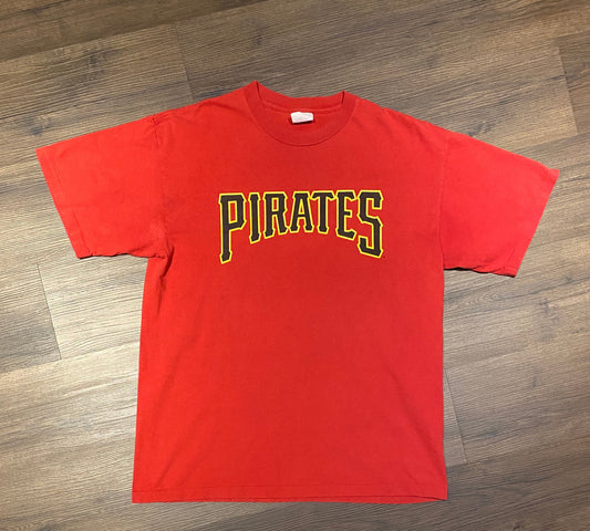Vintage 00s Stone MLB Pittsburgh Pirates T-Shirt - XX-Large Cotton