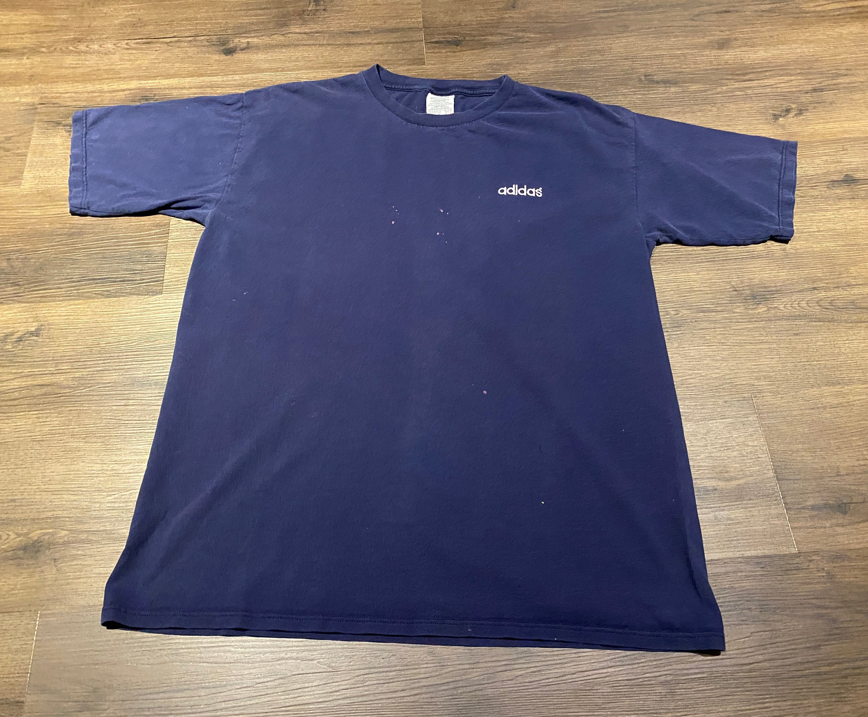 Adidas Equipment Embroidered Graphic Tee | Size Large