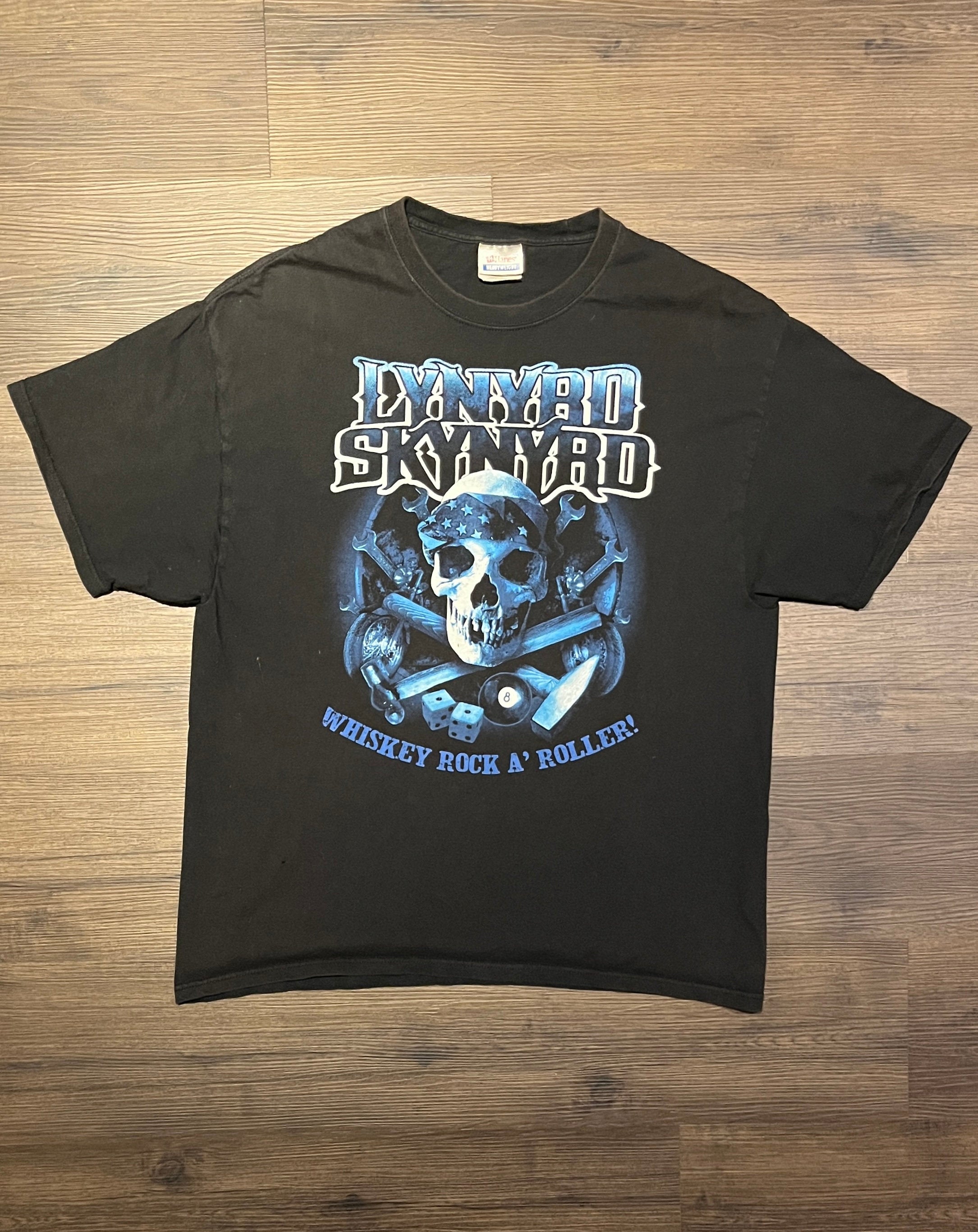 翌日発送可能】【翌日発送可能】90s VINTAGE LYNYRD SKYNYRD BAND-T XL