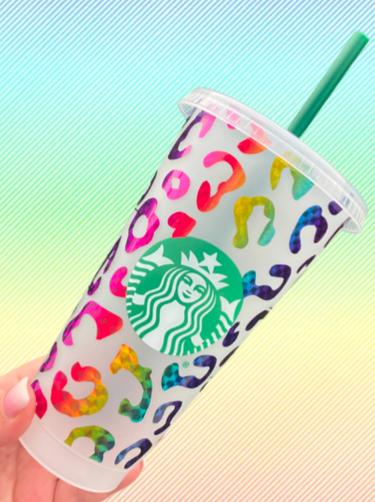 Tie Dye Starbucks Cold Cup – thestickyfactory