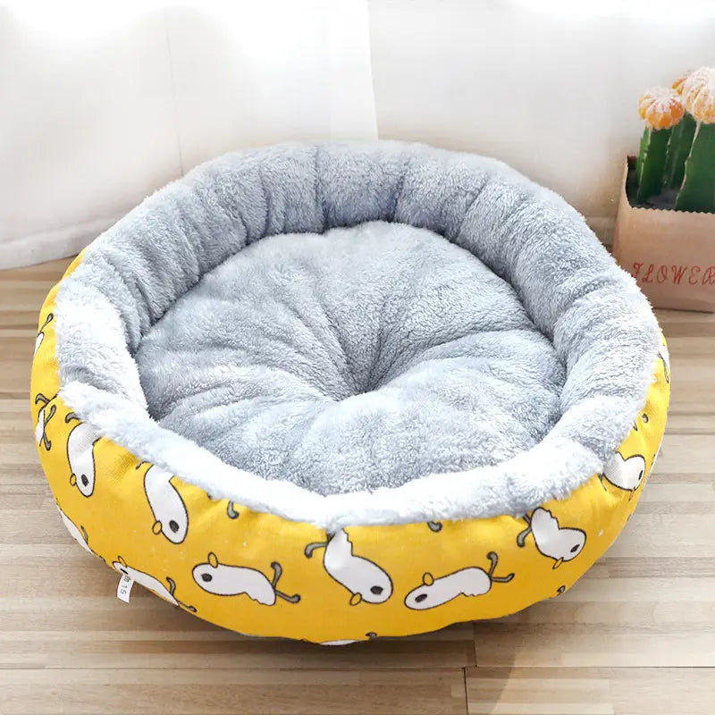 Round Cotton Padded Pet Litter