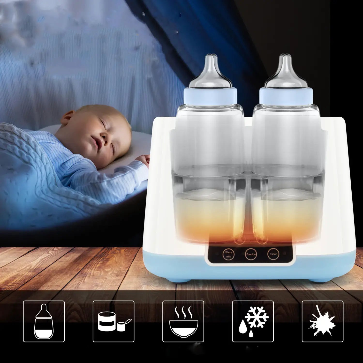 Baby Intelligent Heat Preservation Automatic Feeding Bottle Heating Thermostat