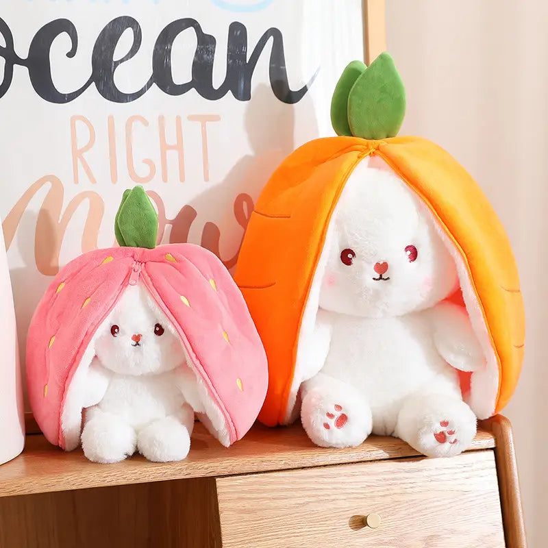 Kawaii Transformed Bunny Plush Toy