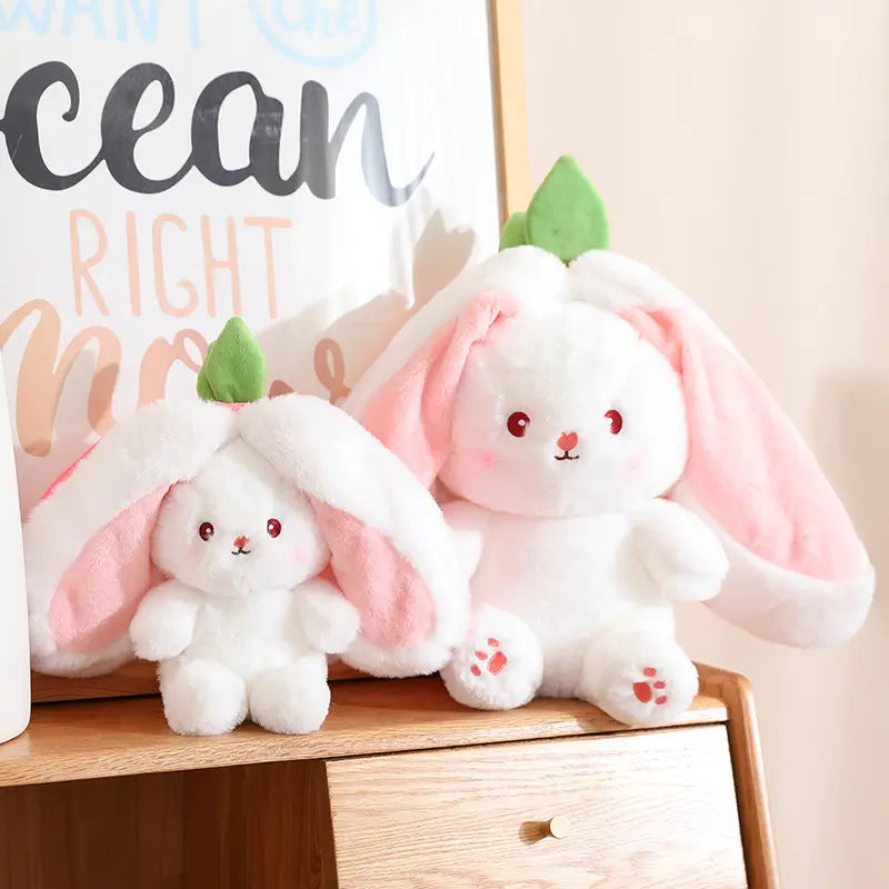 Kawaii Transformed Bunny Plush Toy