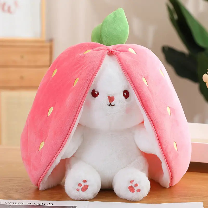 Kawaii Transformed Bunny Plush Toy