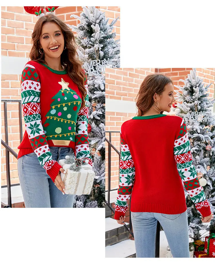 Reindeer Xmas Sweater for Women