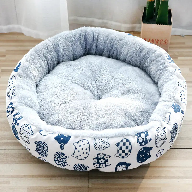 Round Cotton Padded Pet Litter