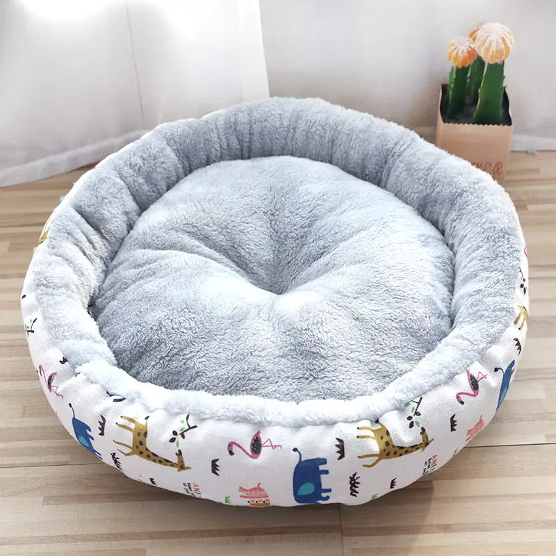 Round Cotton Padded Pet Litter