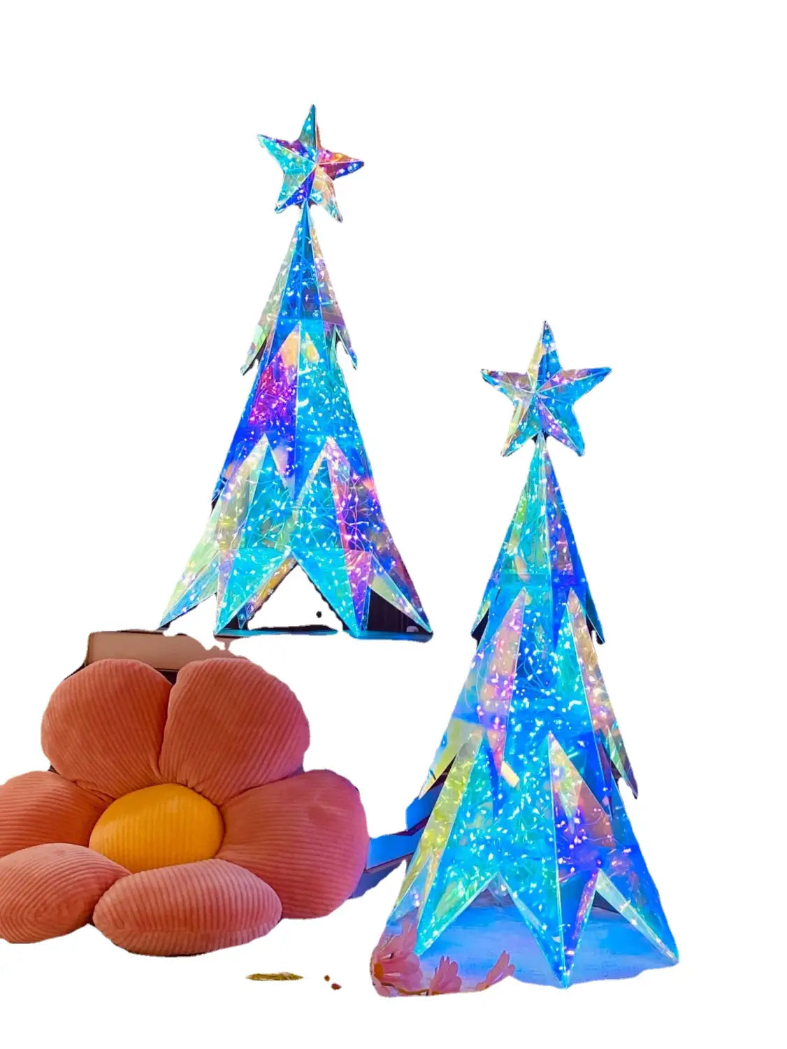 Illusory Glow Christmas Tree Ornaments