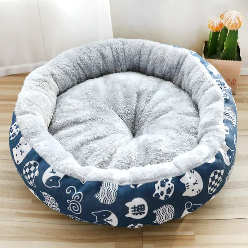 Round Cotton Padded Pet Litter