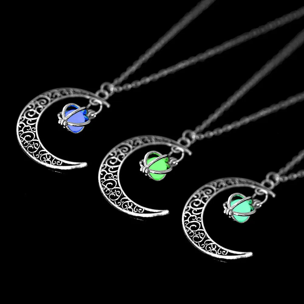 Glowing Moon Healing Necklace