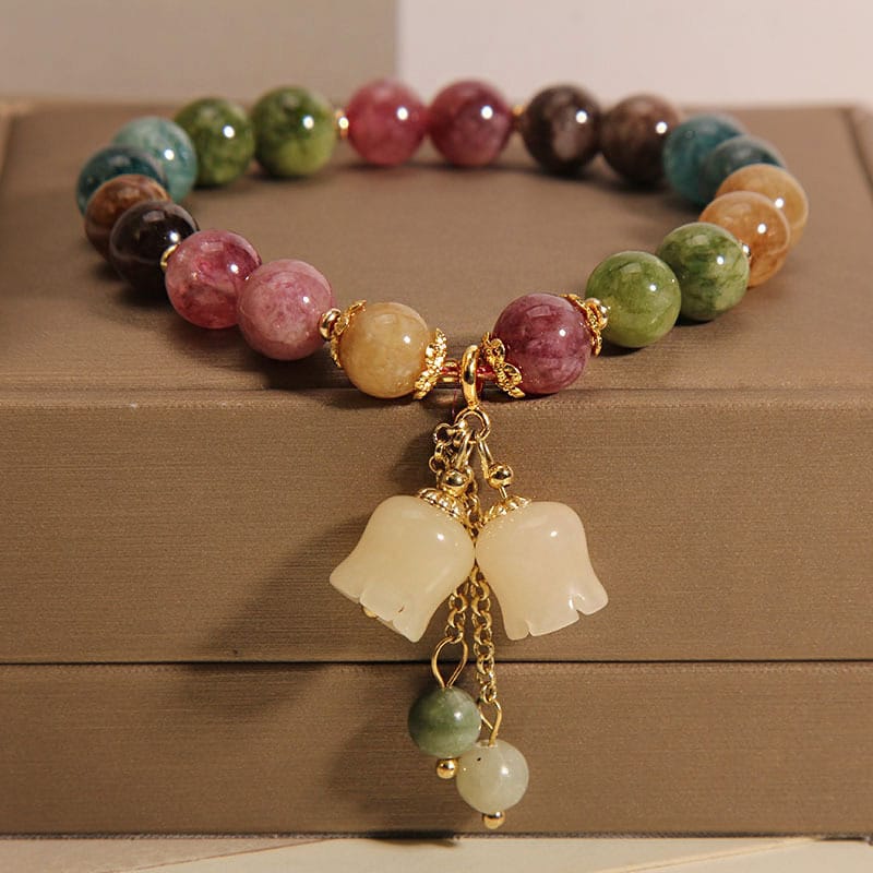 Lily Tourmaline Pendant Bracelet