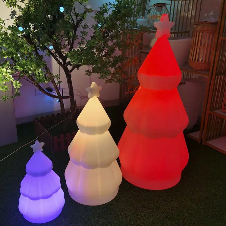 LED Christmas Tree Decor - Colorful Lights