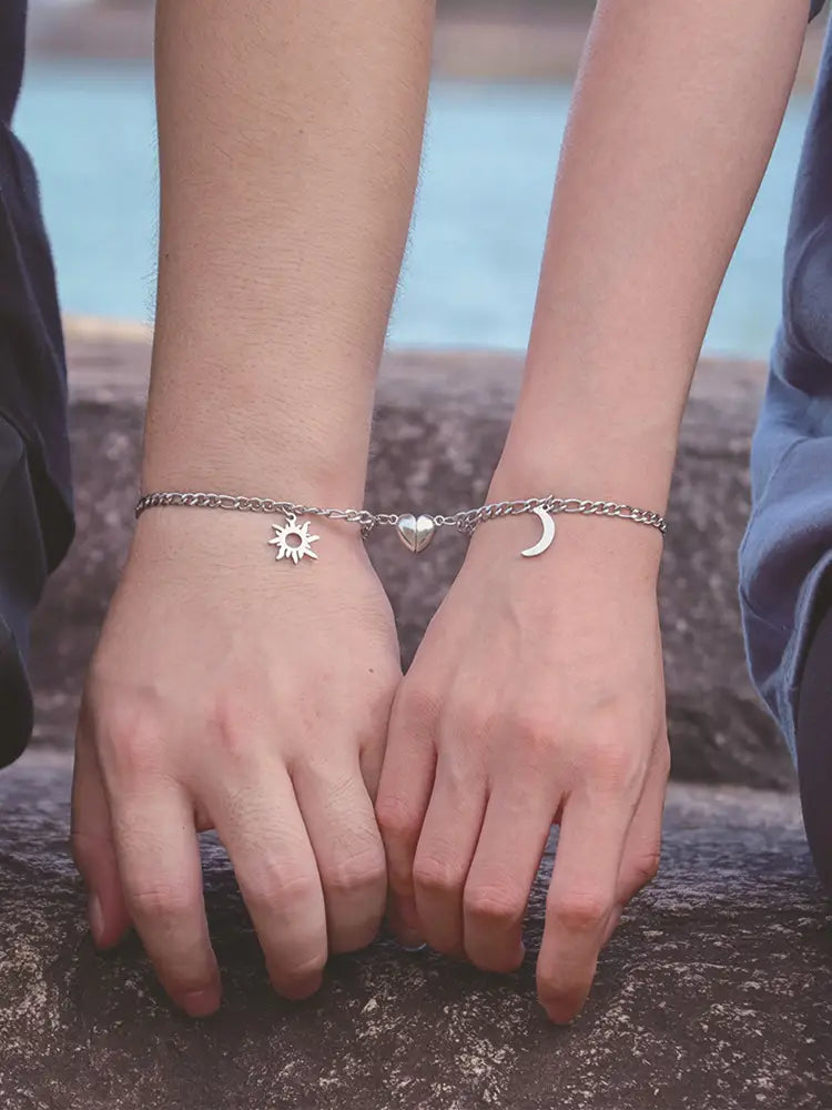 Sun and Moon Magnet Bracelet