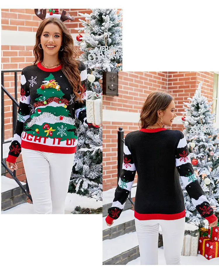 Reindeer Xmas Sweater for Women