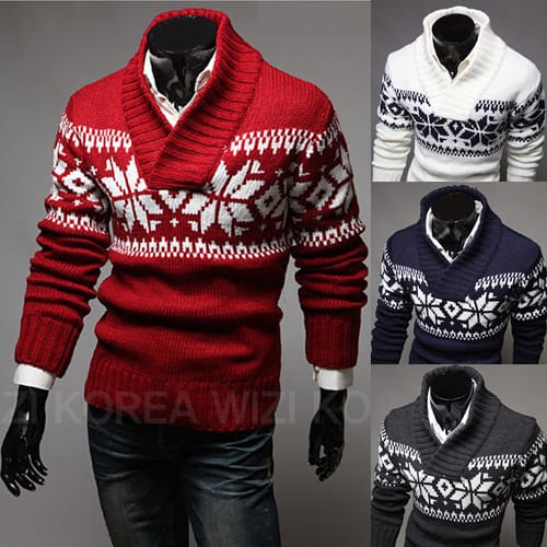 Christmas Men’s All-Match Trend Sweater