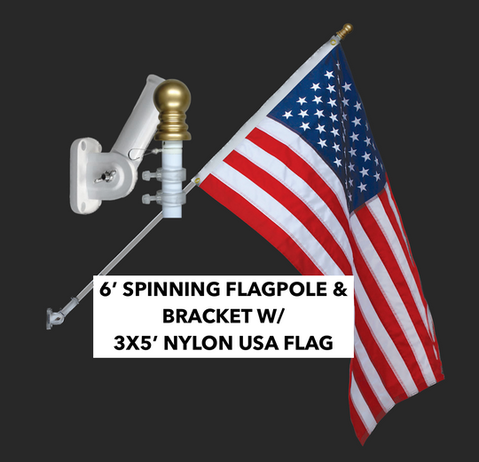 6' Spinning Pole – Flags Unlimited