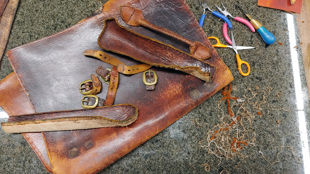 leather-briefcase-restoration-project-ripped-out