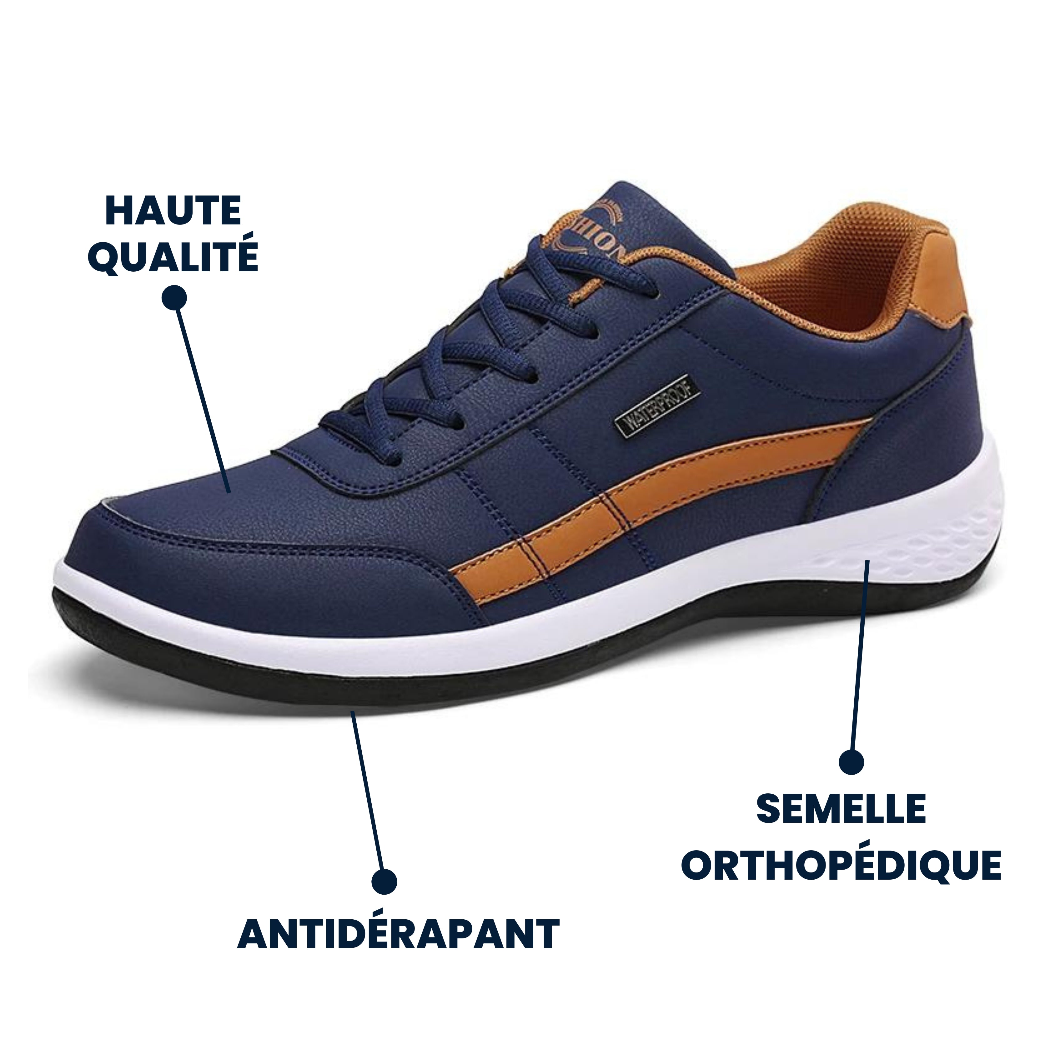 Paul®  Chaussures orthopédiques élégantes pour homme – Missidia™