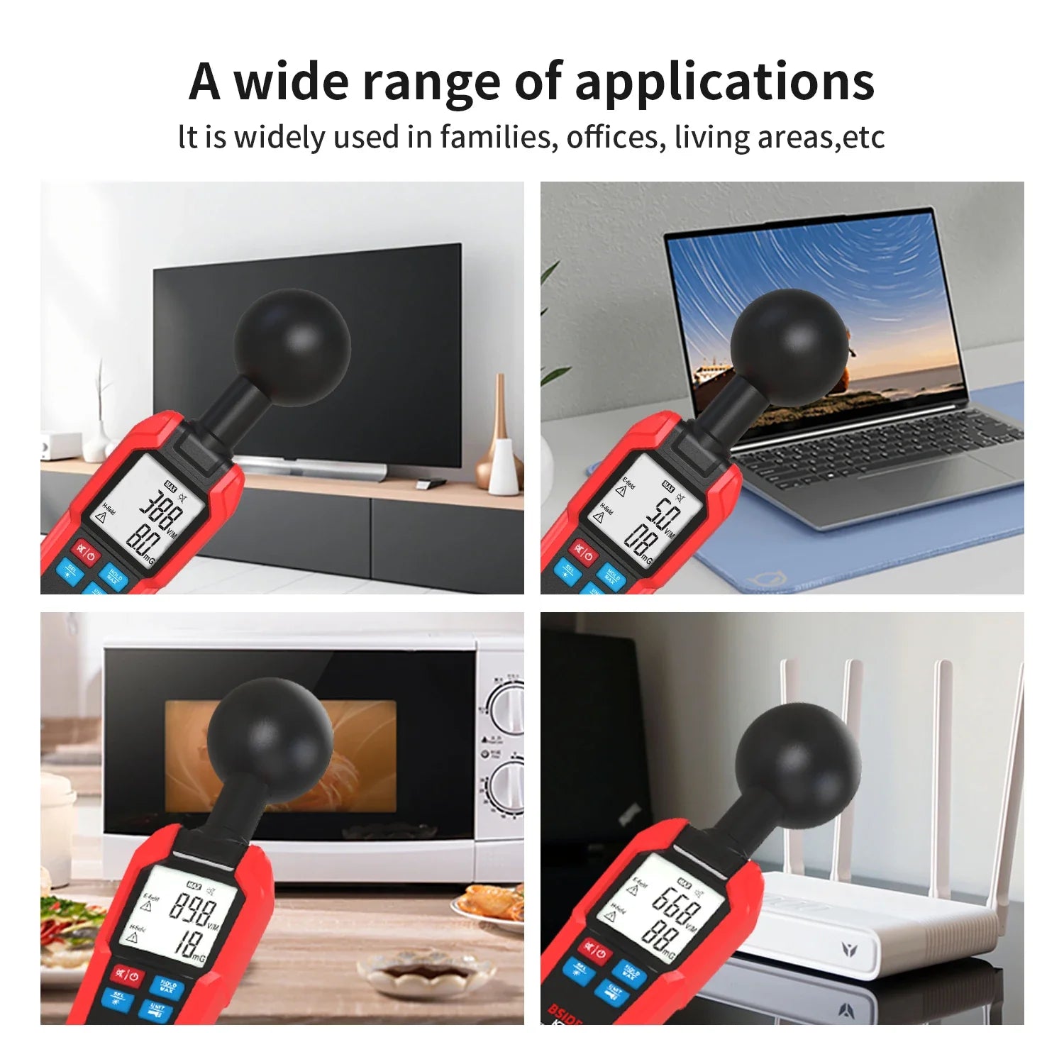 Professional Electromagnetic Field Radiation Detector Meter