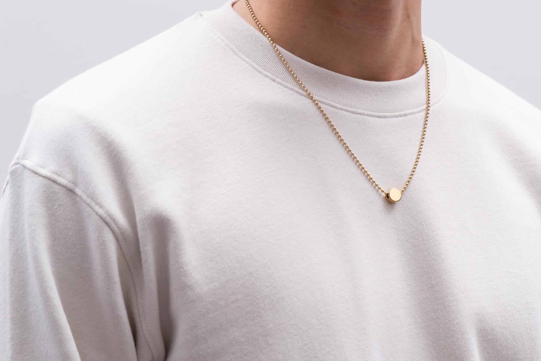 Alice Made This | id necklace | mens designer gold necklace