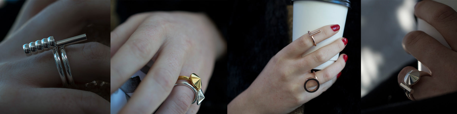 stacking rings | minimal jewellery | valentines gifts for her 