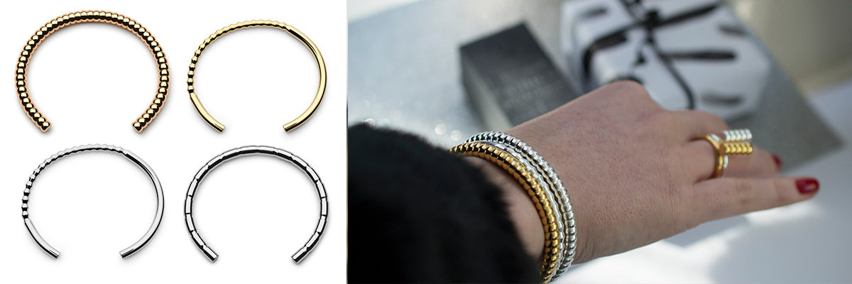 gift ideas for women | stacked women's bracelets