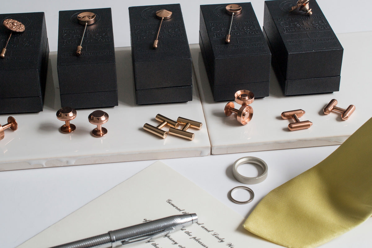 unique gifts for ushers | unique gifts for groomsmen | unique wedding gifts | copper cufflinks