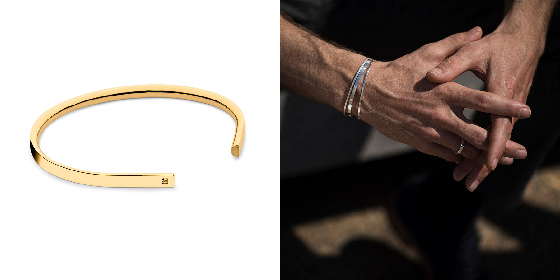 gold bracelet for men | Alice Made This