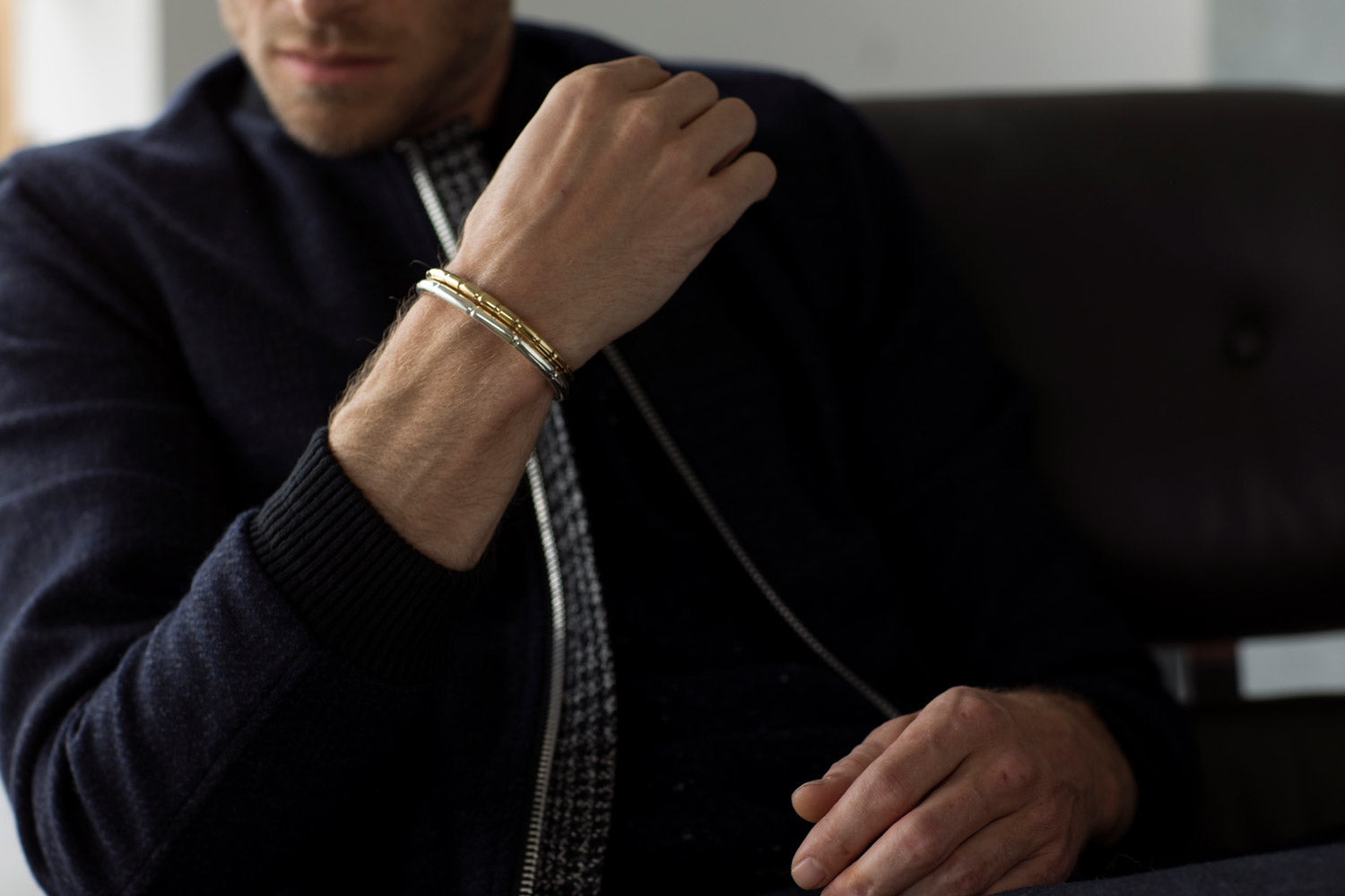 HIMO | Jewelry | Himo Pure 8k Gold Bracelets | Poshmark