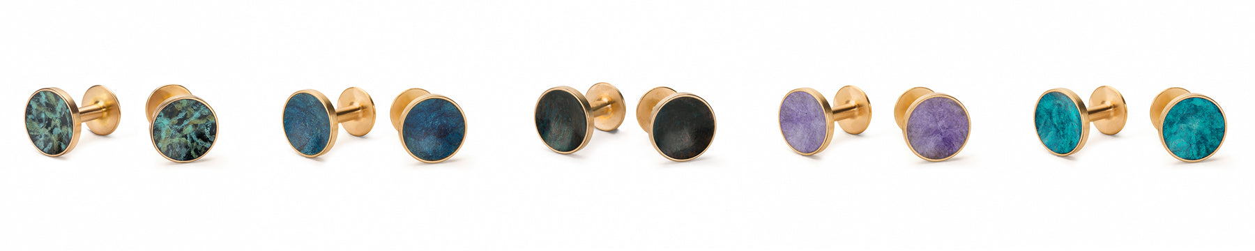 patina cufflinks | Alice Made This