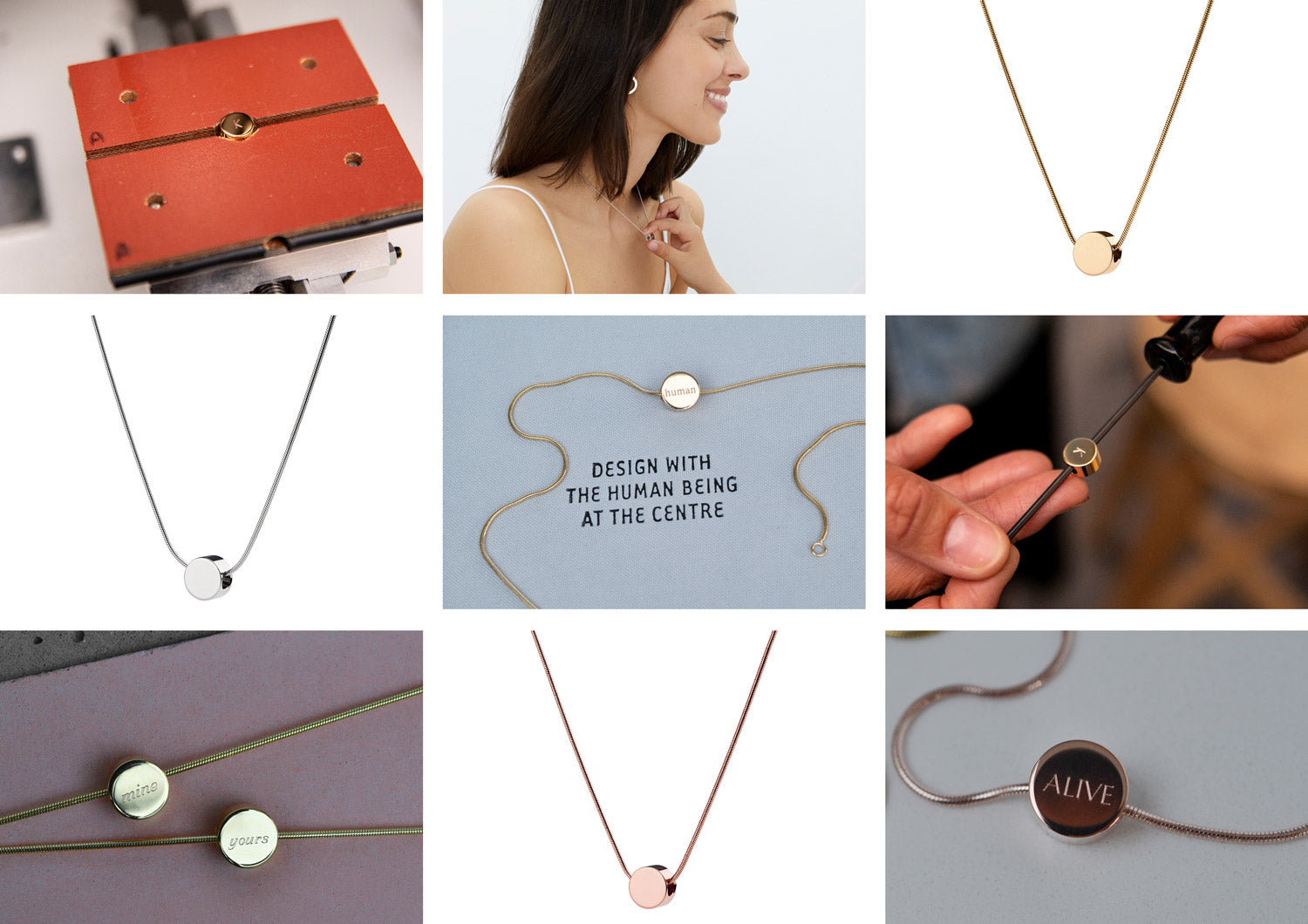 personalised necklaces | Alice Made This