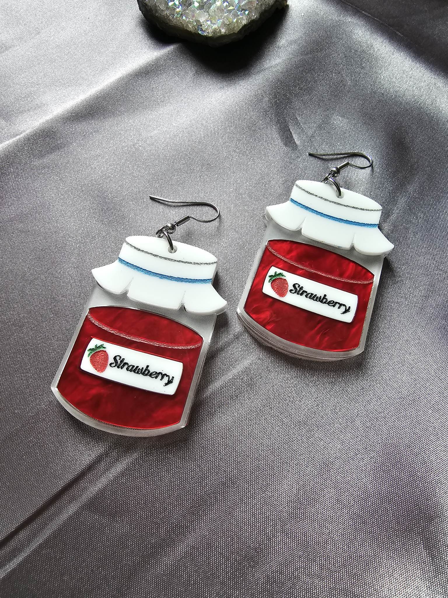 Strawberry Jam Jars