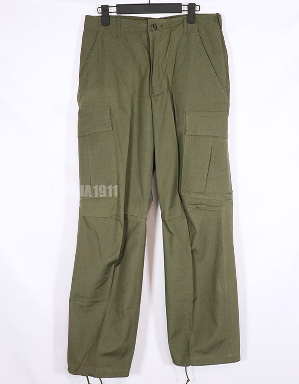 Real 1969 4th Model Jungle Fatigue Pants Deadstock Ripstop