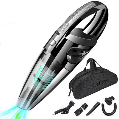 Portable Cordless Car Vacuum Cleaner Handheld Small Wireless Auto Home Wet  Dry