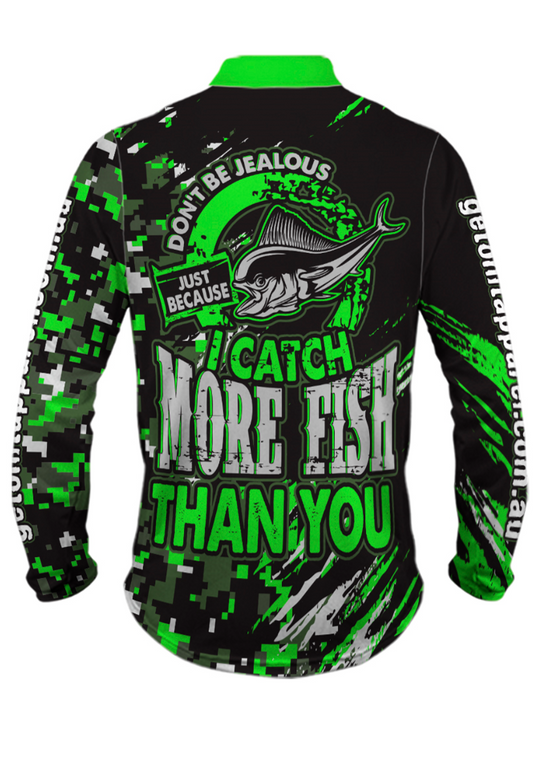 Long Sleeve Fishing Shirt - When Life Gets Complicated I Go Fishing - Get  On It Apparel