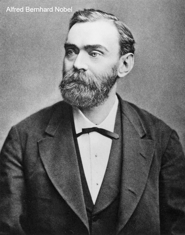 Porträt von Alfred Nobel