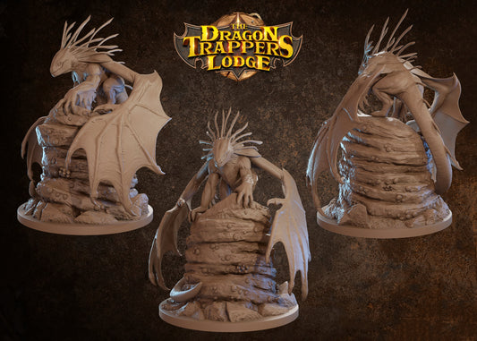 Lava Kaiju Fire Drake Godzilla the Dragon Trappers Lodge -  Israel