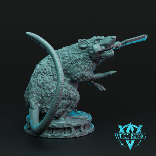 3D Printable The Rat King's Throne by Witchsong Miniatures