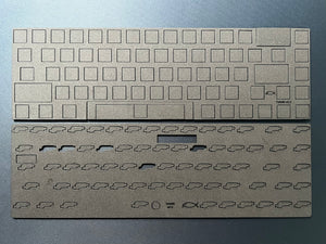 Tofu65 2.0 case and plate foam set - StupidFishEnterprises