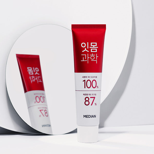 メディアンガムサイエンス 歯磨き粉 強力ミント 120g*3